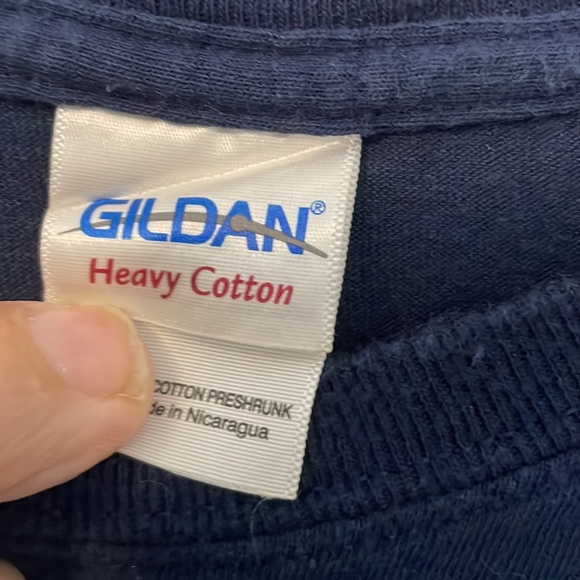 Keep calm and chive on funny Gildan 2xl blue t shirt chef cook - Picture 5 of 6